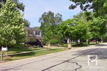 Farmstead subdivision in Naperville, IL