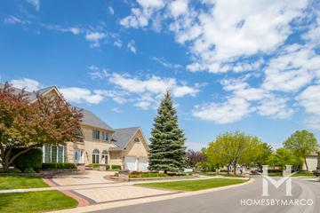 Greene Ridge subdivision in Naperville, IL