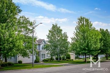 Heatherstone subdivision in Naperville, IL