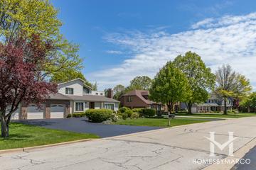 Hobson Greene subdivision in Naperville, IL