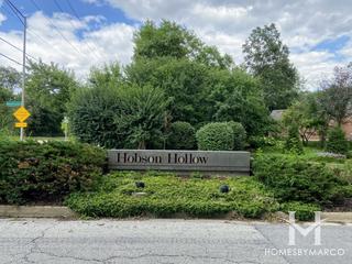 Hobson Hollow subdivision in Naperville, IL
