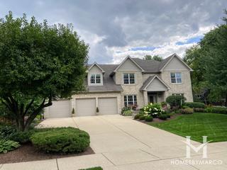 Hobson Hollow subdivision in Naperville, IL