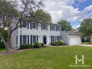 Hobson Village subdivision in Naperville, IL