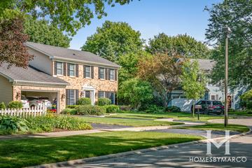 Hobson West subdivision in Naperville, IL