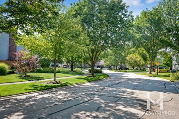 Hobson West subdivision in Naperville, IL