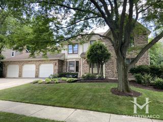 Huntington Estates subdivision in Naperville, IL