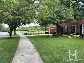 Huntington Estates subdivision in Naperville, IL