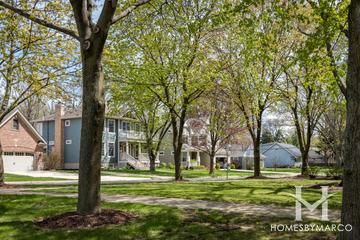 Krohler subdivision in Naperville, IL
