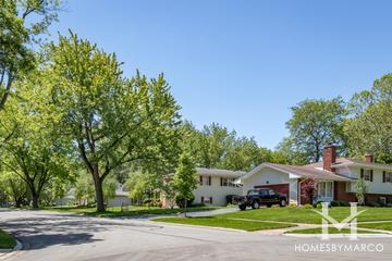 Maplebrook subdivision in Naperville, IL
