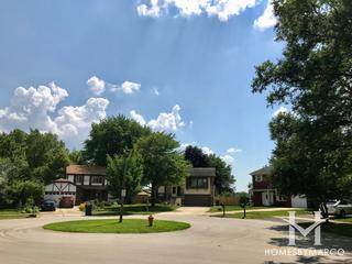 Miledge subdivision in Naperville, IL