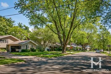 Olympic Terrace subdivision in Naperville, IL