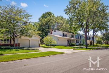 Olympic Terrace subdivision in Naperville, IL