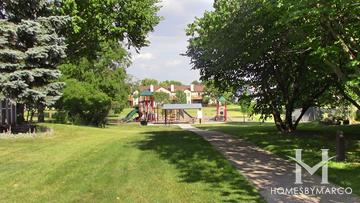 Old Farm subdivision in Naperville, IL