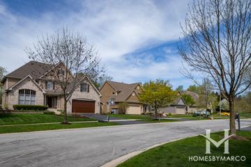 Pheasant Glen subdivision in Naperville, IL