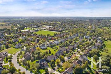 River Run subdivision in Naperville, IL