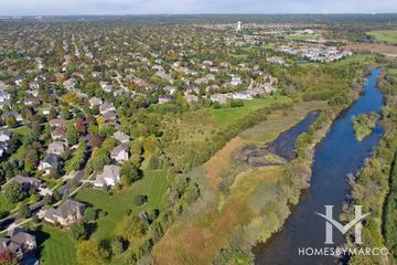 River Run subdivision in Naperville, IL