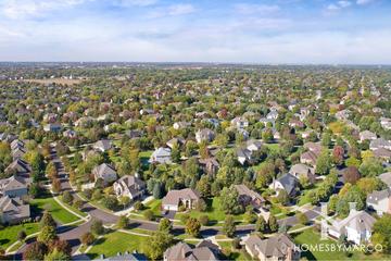 River Run subdivision in Naperville, IL