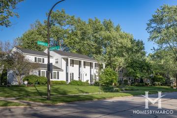 Saybrook subdivision in Naperville, IL