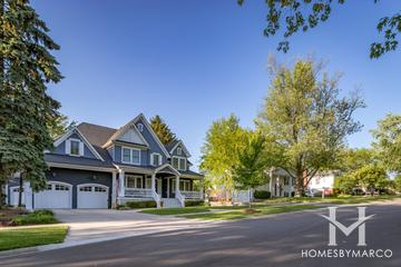 Saybrook subdivision in Naperville, IL