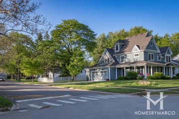 Saybrook subdivision in Naperville, IL
