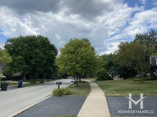 Riverwoods subdivision in Naperville, IL