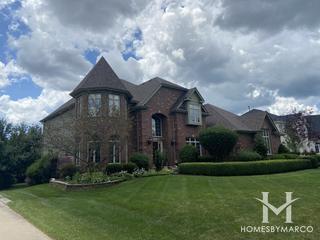 Tamarack West subdivision in Naperville, IL