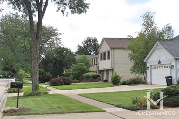 Arbor Glen subdivision in Wheaton, IL