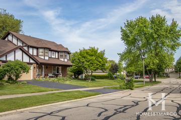 Village Green subdivision in Naperville, IL
