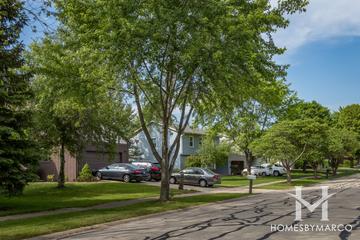 Village Green subdivision in Naperville, IL