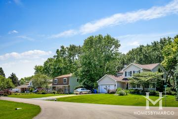 Wheatland View subdivision in Naperville, IL