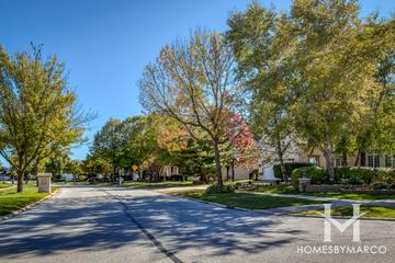 White Eagle subdivision in Naperville, IL
