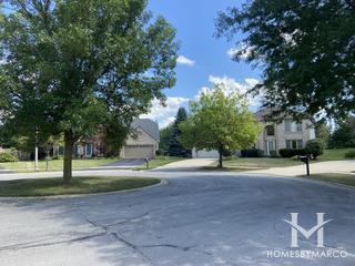 Windgate subdivision in Naperville, IL
