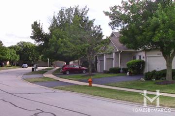 Winchester Place subdivision in Naperville, IL