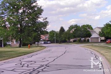 Winchester Place subdivision in Naperville, IL