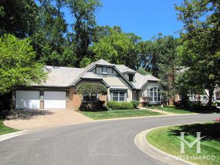 Academy Woods subdivision in Lake Forest, IL