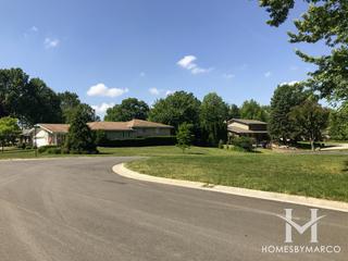 Chickasaw Hills subdivision in Homer Glen, IL