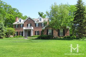 Havenwood subdivision in Lake Forest, IL