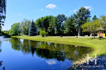 Lucky Lake subdivision in Lake Forest, IL