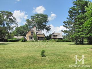 Meadowood subdivision in Lake Forest, IL