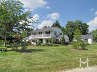 Meadowood subdivision in Lake Forest, IL