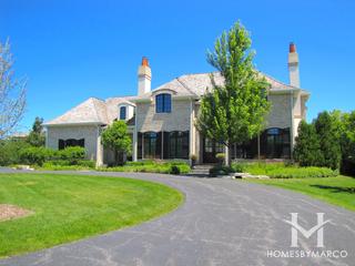 Middlefork Farm subdivision in Lake Forest, IL