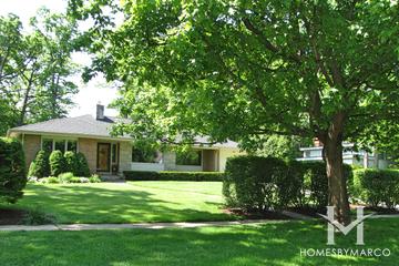 Northmoor subdivision in Lake Forest, IL