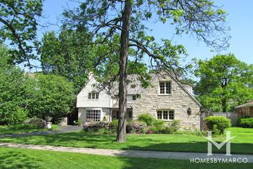 Northmoor subdivision in Lake Forest, IL
