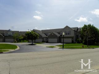 Algonquin Lakes subdivision in Algonquin, IL
