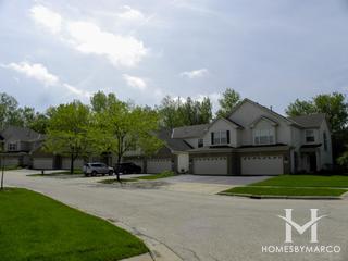 Algonquin Lakes subdivision in Algonquin, IL