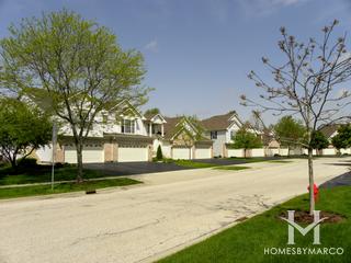 Algonquin Lakes subdivision in Algonquin, IL