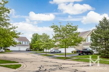 Kingspointe subdivision in Naperville, IL