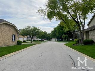 Norman Courts subdivision in Darien, IL