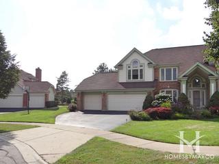 Churchill Lane subdivision in Buffalo Grove, IL