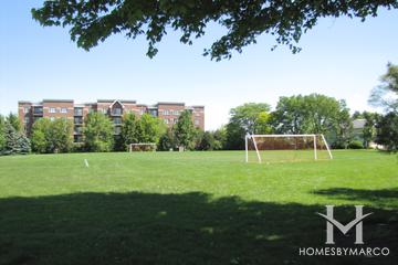 Frenchmans Cove subdivision in Arlington Heights, IL